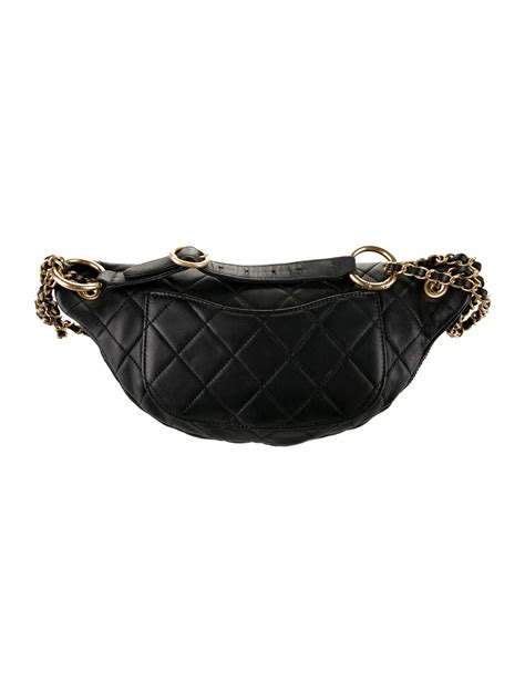 chanel waist bag 2022|chanel waist bag with chain.